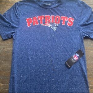 NFL Patriots Blue Short Sleeve Tee